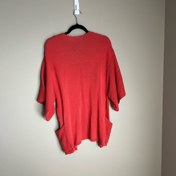 Vince Camuto Carmel Tan belted cardigan sweater - Picture 2 of 4